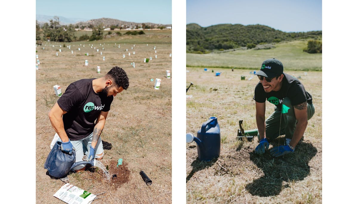 Re: wild influencers Trey Krogh and Hilton Davila volunteered earlier in the year at the Santa Monica Mountains National Recreation Area. (Photos by Nikki Neumann)