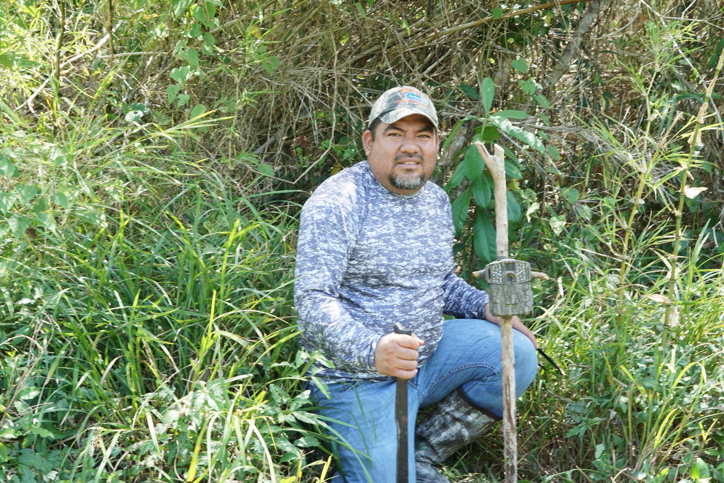 Celso in the field