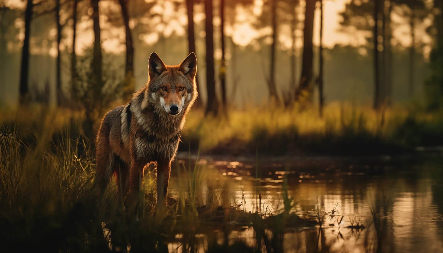red wolf